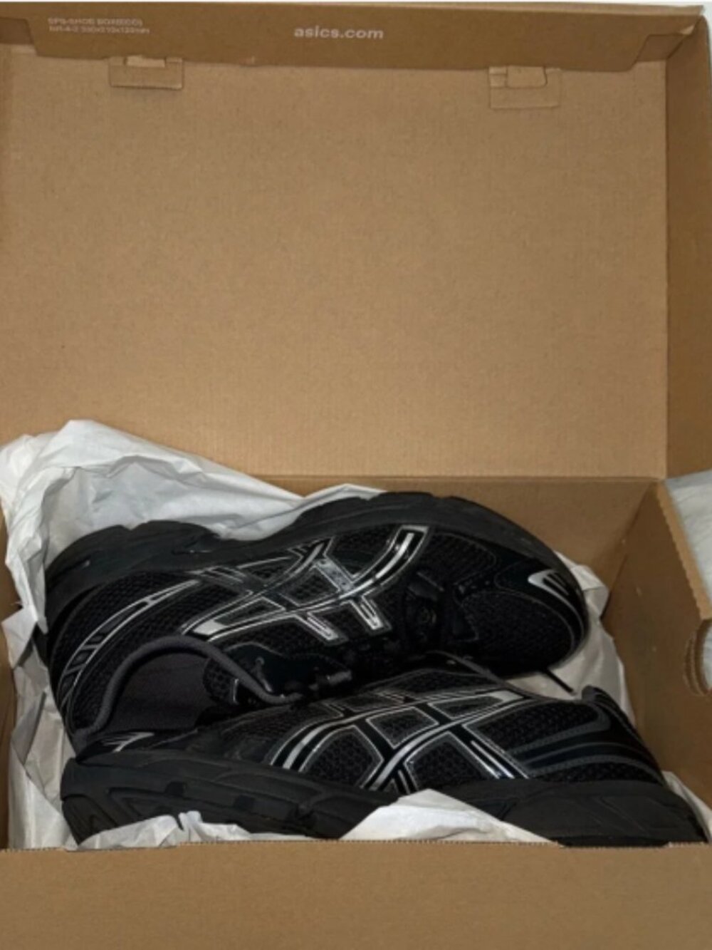 ASICS GEL-1130 “Black  Pure Silver” Sneakers